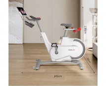 Вертикальный велотренажер YESOUL Smart Spinning bike V1 белый