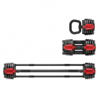 Штанга регулируемая многофункциональная 3 в 1 OXYGEN FITNESS XCROSS D7080 24 кг