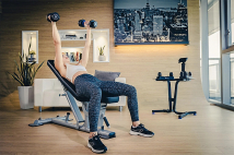 Гантель регулируемая XTERRA FITNESS AD10 2-10 кг