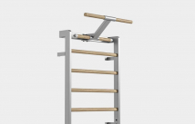 Шведская стенка XENJOY XW5 (натуральное дерево + светло-серый)