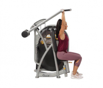 Жим от плеч HOIST CL-3501 (серебряный/черный)