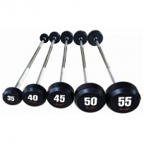 Набор прямых обрезиненных штанг AEROFIT AFB35-55