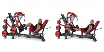 Горизонтальный жим ногами двухпозиционный PANATTA Super Horizontal Leg Press Dual System Freeweight Special 1FW100