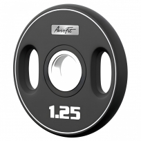 Олимпийский полиуретановый диск AEROFIT AFPUPLB1.25 1.25 кг
