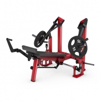 Жим от груди с отрицательным наклоном 12° с независимыми рычагами GYM80 Pure Kraft 4346