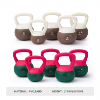 Гиря мягкая BLOOM LB7012/6/WH белый-коричневый (6 кг)