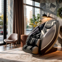 Массажное кресло ERGONOVA Ergoline 4 Black Grey