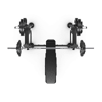 Олимпийская горизонтальная скамья VISION VST700-FW78