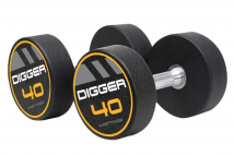 Комплект полиуретановых гантелей HASTTINGS Digger HD51D4C-40-50 5 пар от 40 до 50 кг