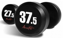 Набор обрезиненных гантелей AEROFIT AFDB27,5-37,5 кг