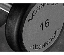 Набор гантелей полиуретановых TECHNOGYM Dumbbells 18 пар (4–32 кг)